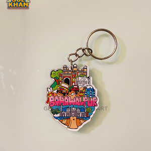 Bahawalpur Premium Acrylic Key Chain - Gul Khan Truck Art