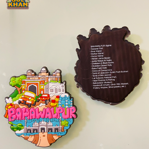 PremiumRubberFridgeMagnet1042 - Gul Khan Truck Art