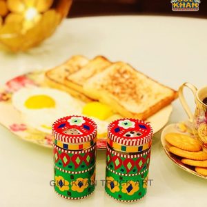 Truck Art Salt and Pepper Shaker 03