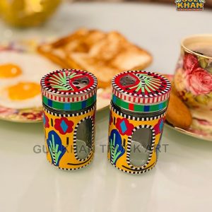 Truck Art Salt and Pepper Shaker 04 - Gul Khan Truck Art