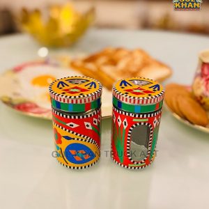 Truck Art Salt and Pepper Shaker 02