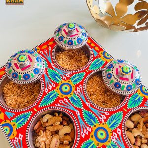 Six Partition Tray 0059 - Gul Khan Truck Art