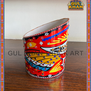 Table Organizer ( Multi-Purpose) & Stationery Holder Design 0997 - Gul Khan Truck Art