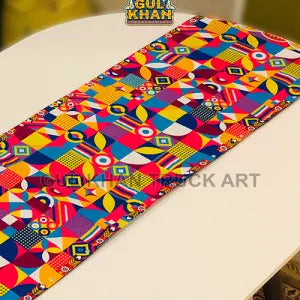 Table Runner Design 0010 - Gul Khan Truck Art