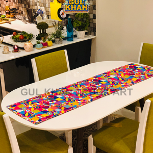 Table Runner Design 0010 - Gul Khan Truck Art