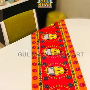 TableRunnerDesign0017 - Gul Khan Truck Art