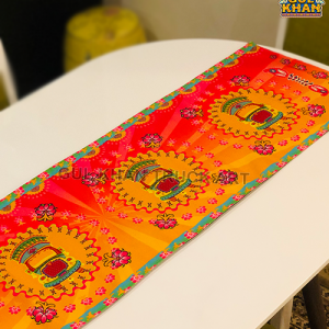 Table Runner Design 0019 - Gul Khan Truck Art