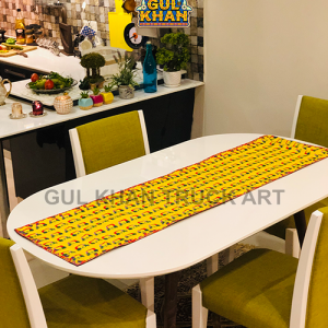 Table Runner Design 0020 - Gul Khan Truck Art