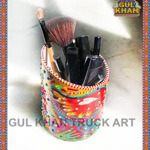 Table (Organizer Multi Purpose) & Stationery Holder Design 0993 - Gul Khan Truck Art