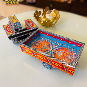 Tray Tractor Handmade 51 - Gul Khan Truck Art