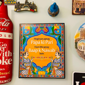 WallFrame_PremiumAcrylic_114 - Gul Khan Truck Art
