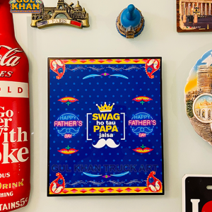 WallFrame_PremiumAcrylic_125 - Gul Khan Truck Art