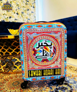 Swari Horahi Hein Trolley Bag Truck Art