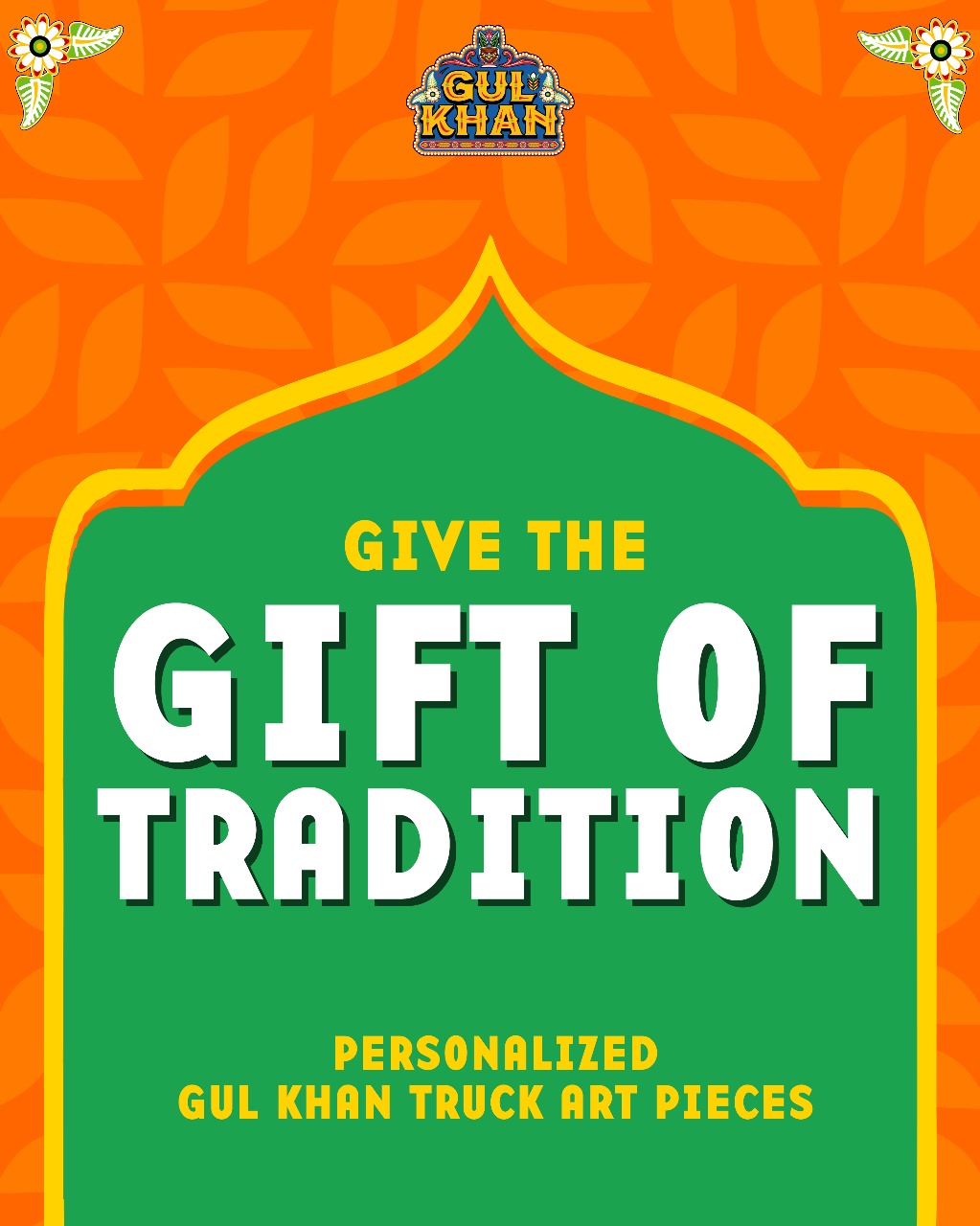 Give the Gift of Tradition: Personalized Gul Khan Truck Art Pieces