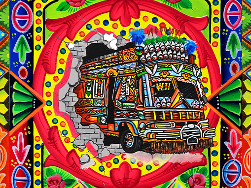 Our Story gulkhan truck art