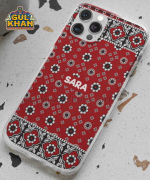 Ajrak Mobile Cover by gulkhan